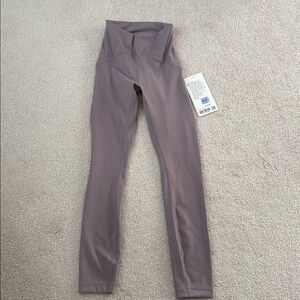 Lululemon InStill High-Waisted 25” Purple Leggings